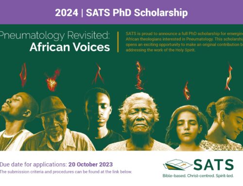 2024|SATS PhD Scholarship Pneumatology Revisited: African Voices